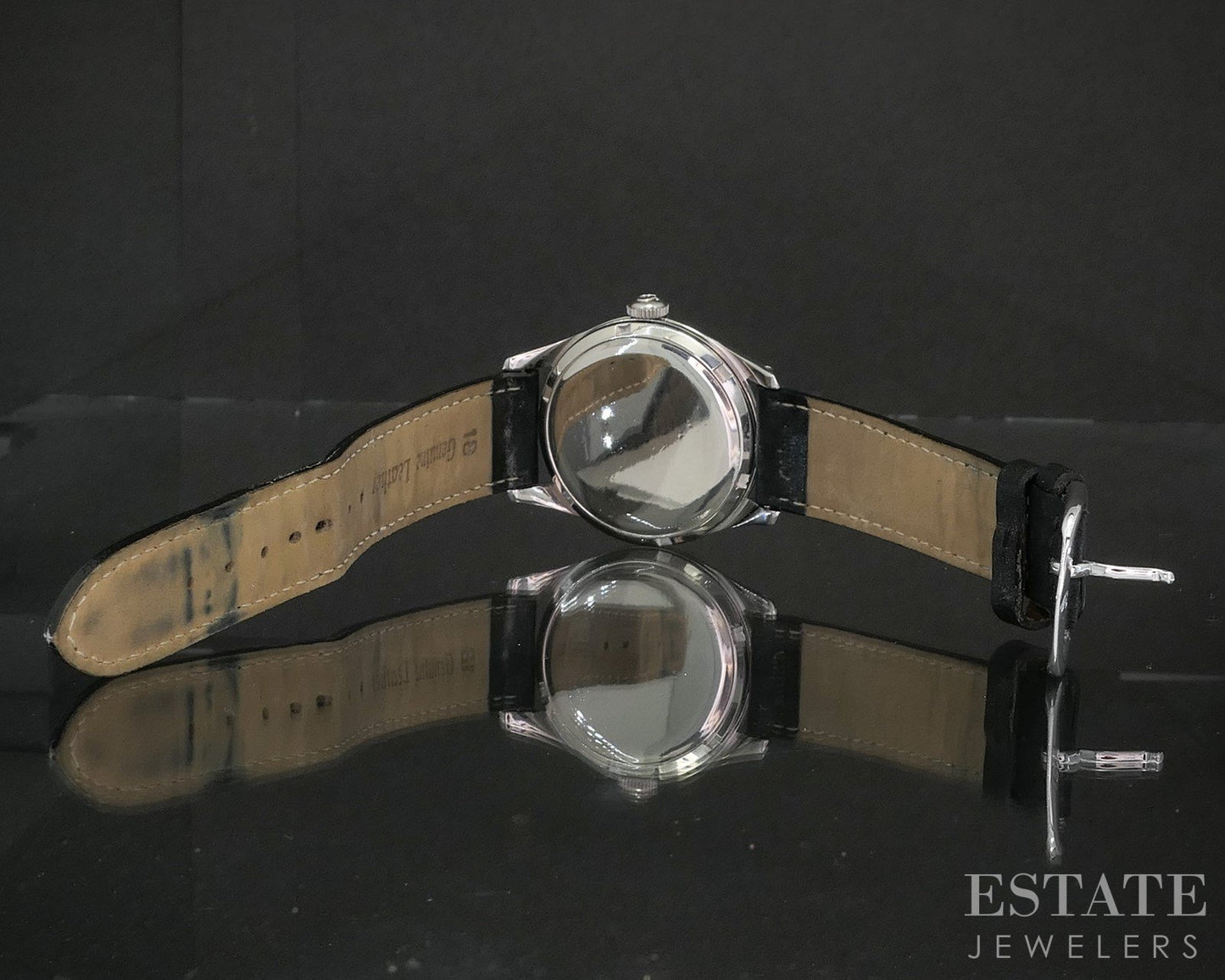 Vintage 1950 Omega Ref. 2640-2 Stainless Cal. 283 Mens Military Watch p15044