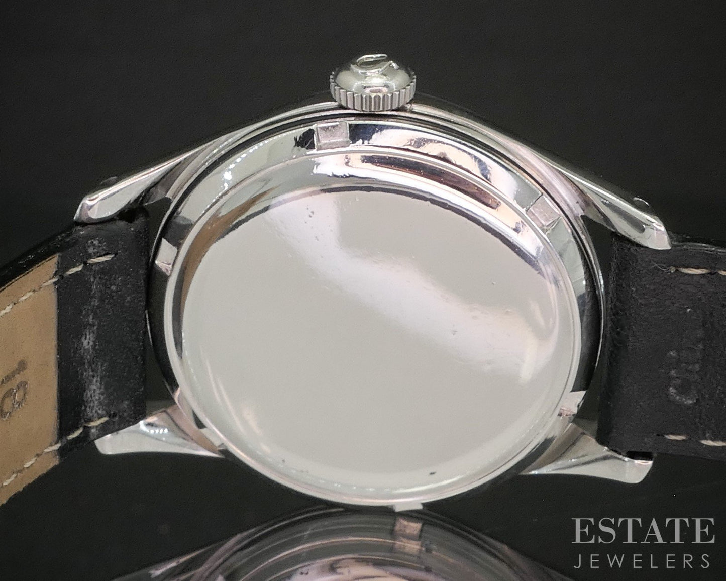 Vintage 1950 Omega Ref. 2640-2 Stainless Cal. 283 Mens Military Watch p15044