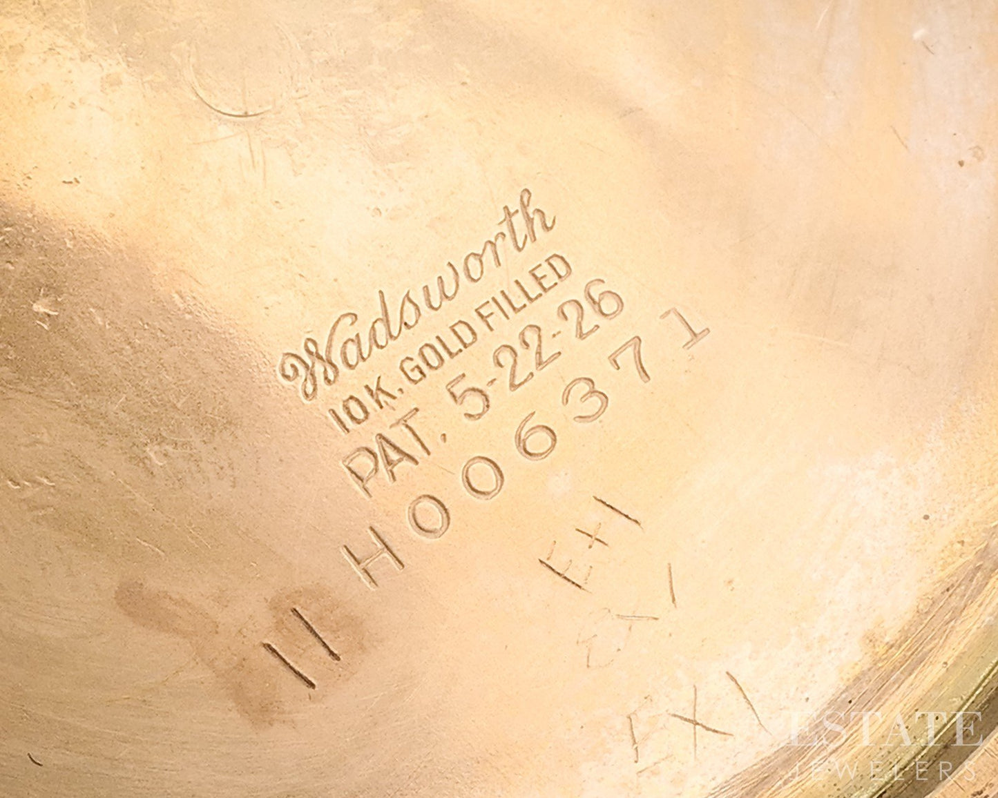 Antique Gold Filled Hamilton 992E RR 21j Montgomery Dial Pocket Watch p15128