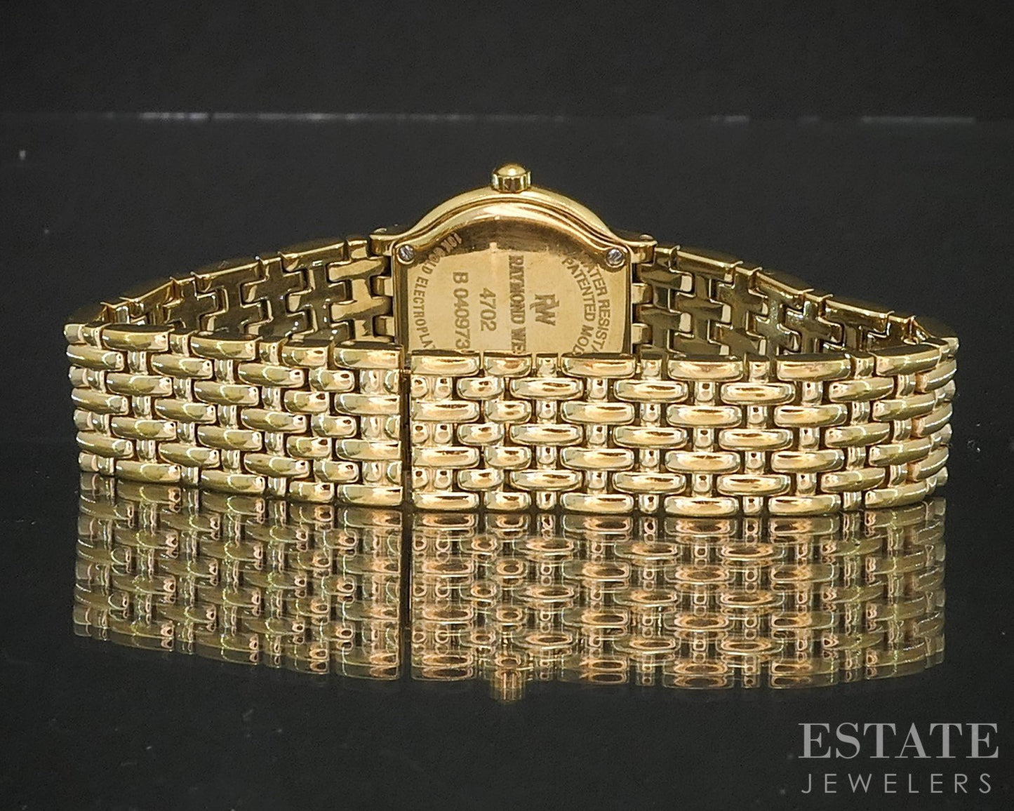 Raymond Weil Geneve Fidelio MOP Diamond Gold Tone Bracelet Ladies Watch p15026