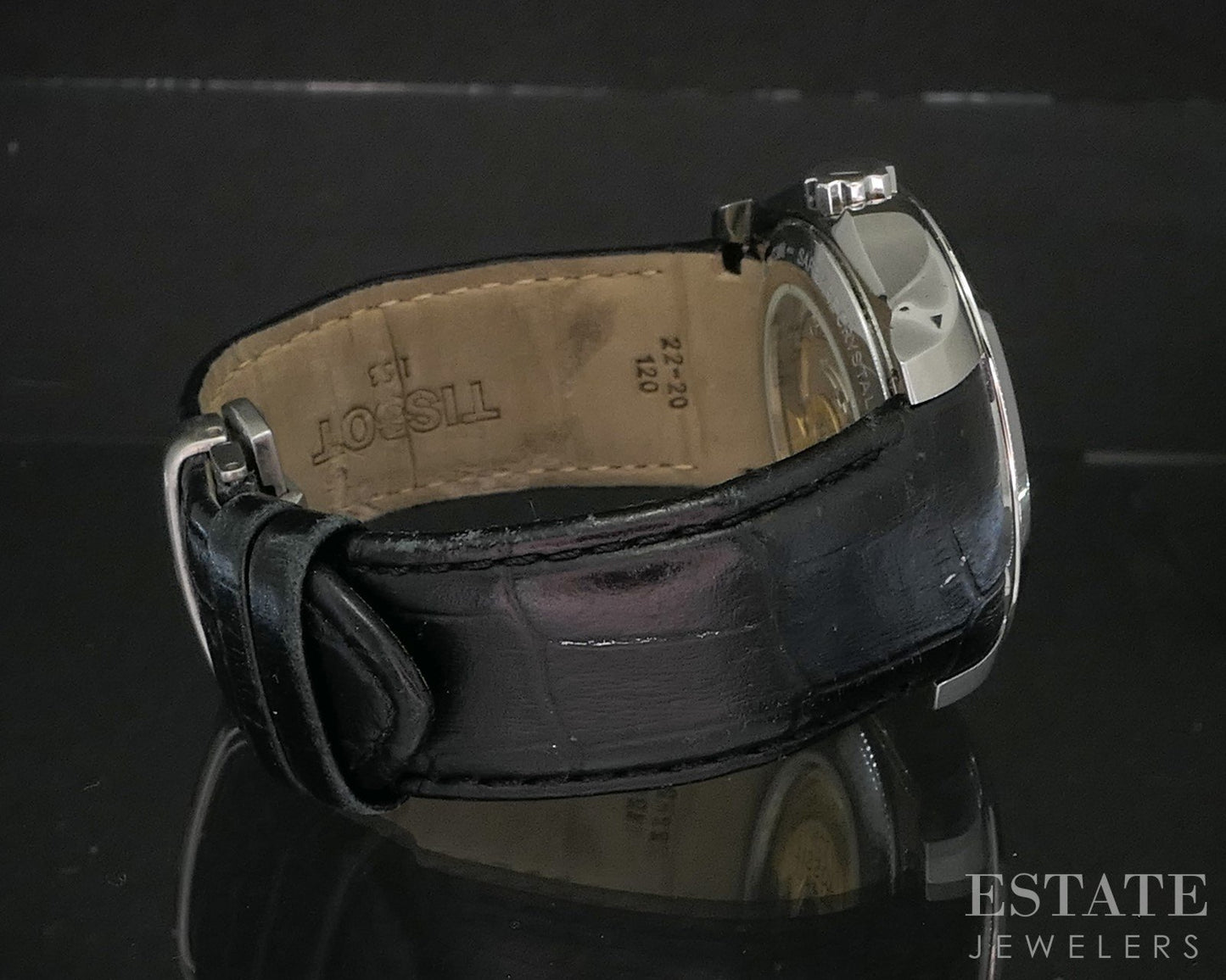 Tissot Couturier Powermatic 80 Stainless Automatic Black Mens Watch p15032