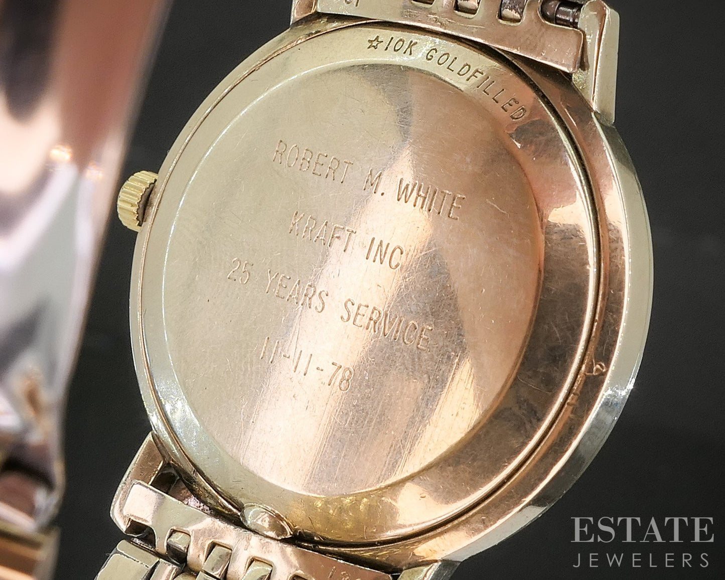 Vintage 1978 Gold Filled Omega Seamaster DeVille Quartz Bracelet Watch p15147