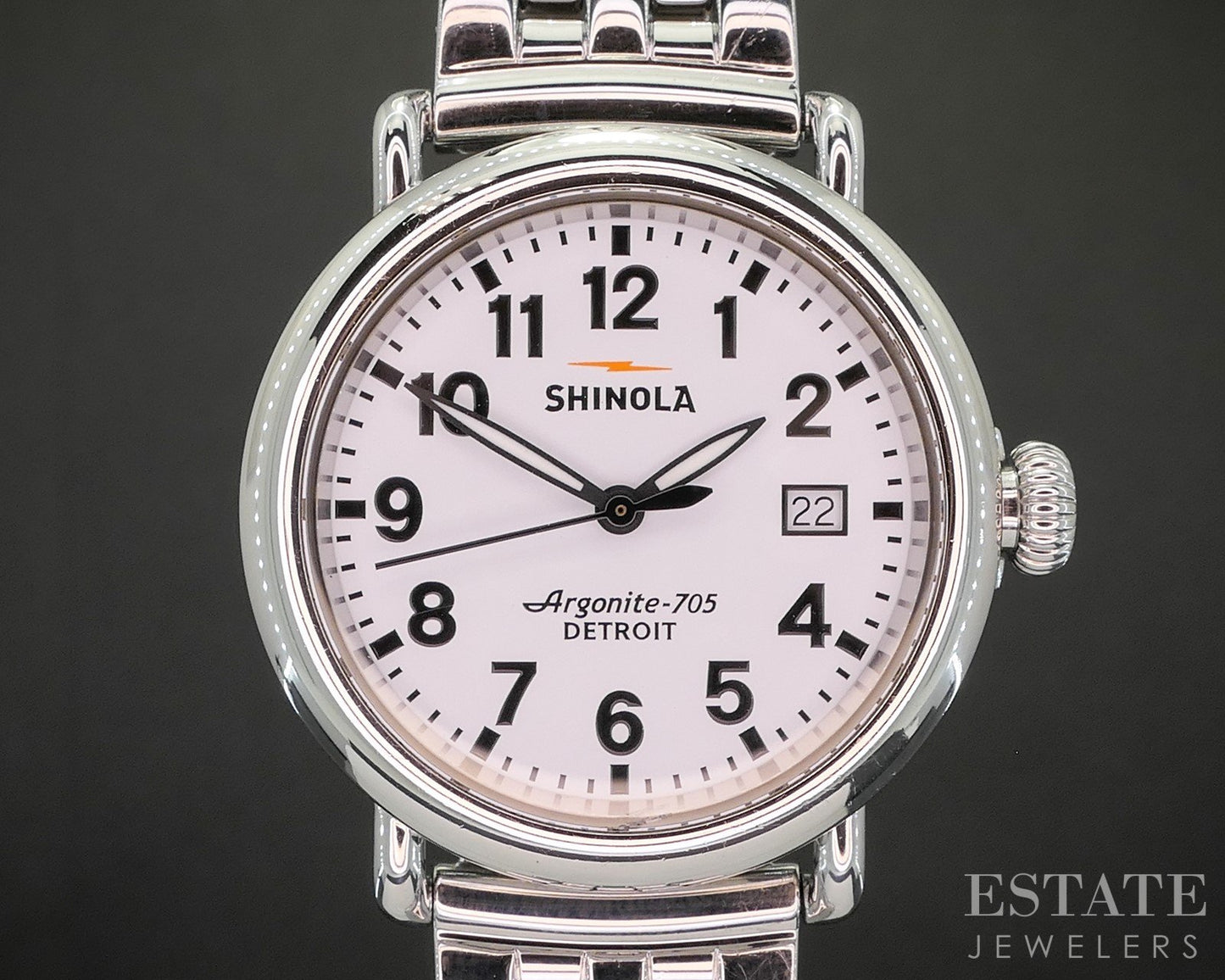 Shinola Runwell 36mm Stainless Steel Bracelet Watch p15140