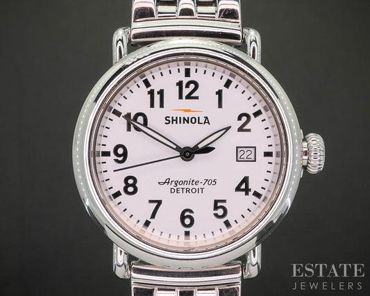 Shinola Runwell 36mm Stainless Steel Bracelet Watch p15140