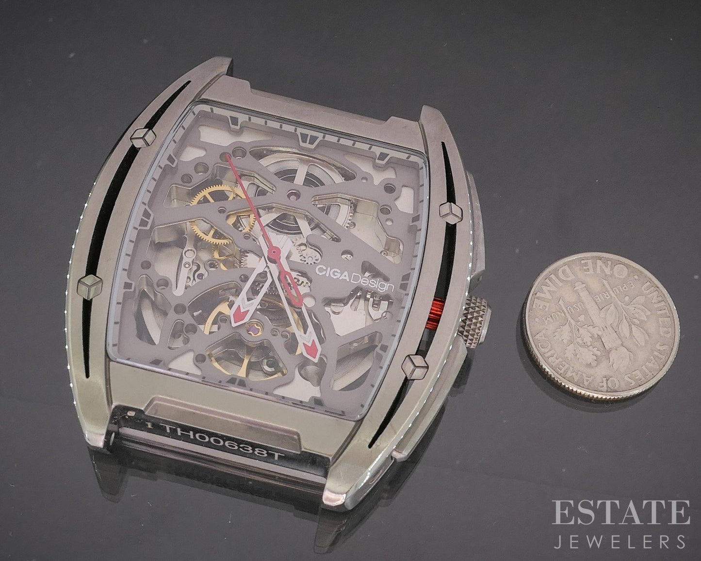 Ciga Design Z-Series Automatic Skeleton Dial Mens Watch p15141