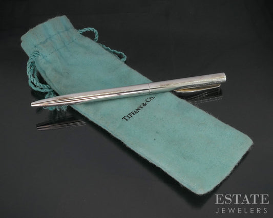 Sterling Elsa Peretti Tiffany & Co. Bean Ballpoint Pen 20g p15411