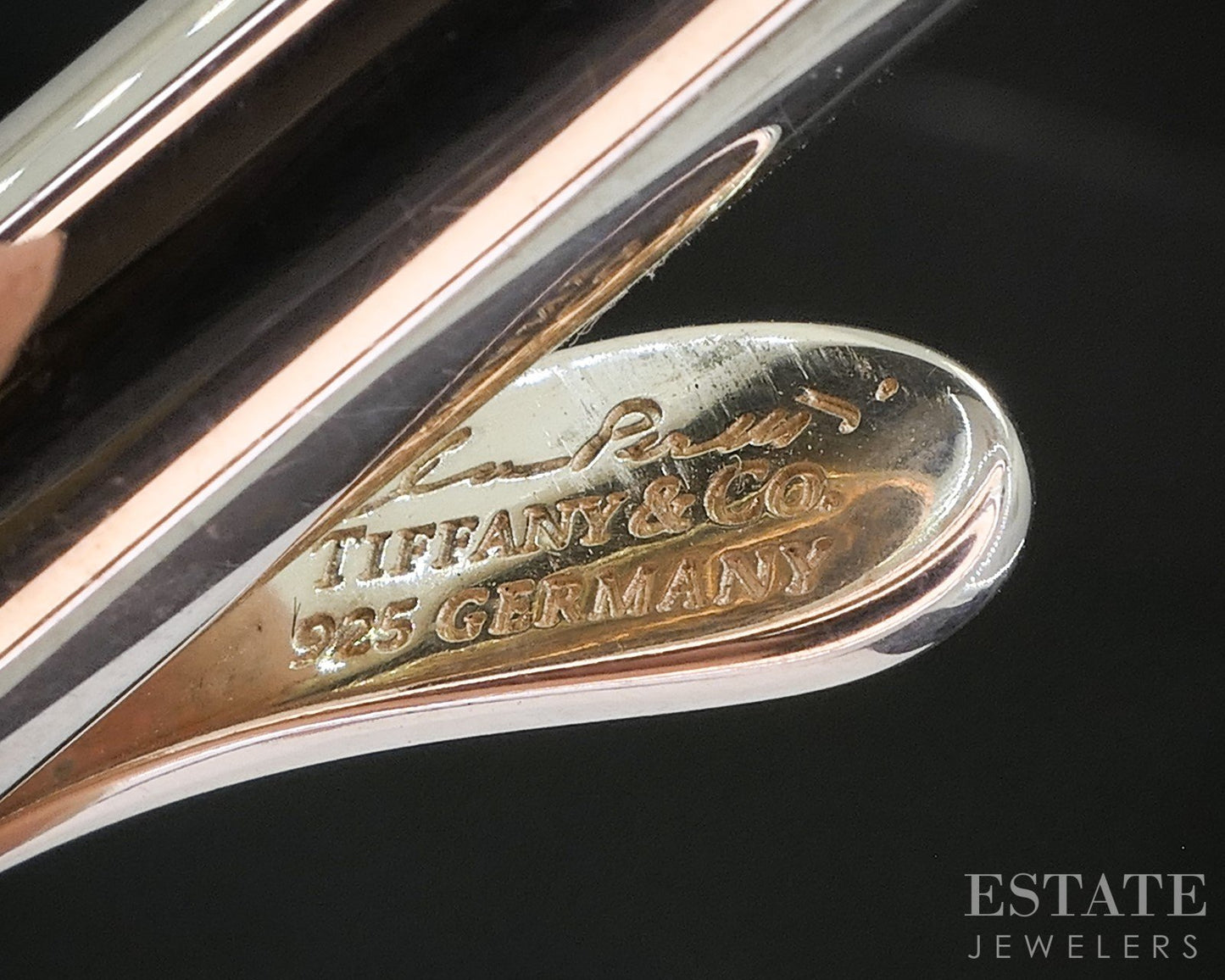 Sterling Elsa Peretti Tiffany & Co. Bean Ballpoint Pen 20g p15411