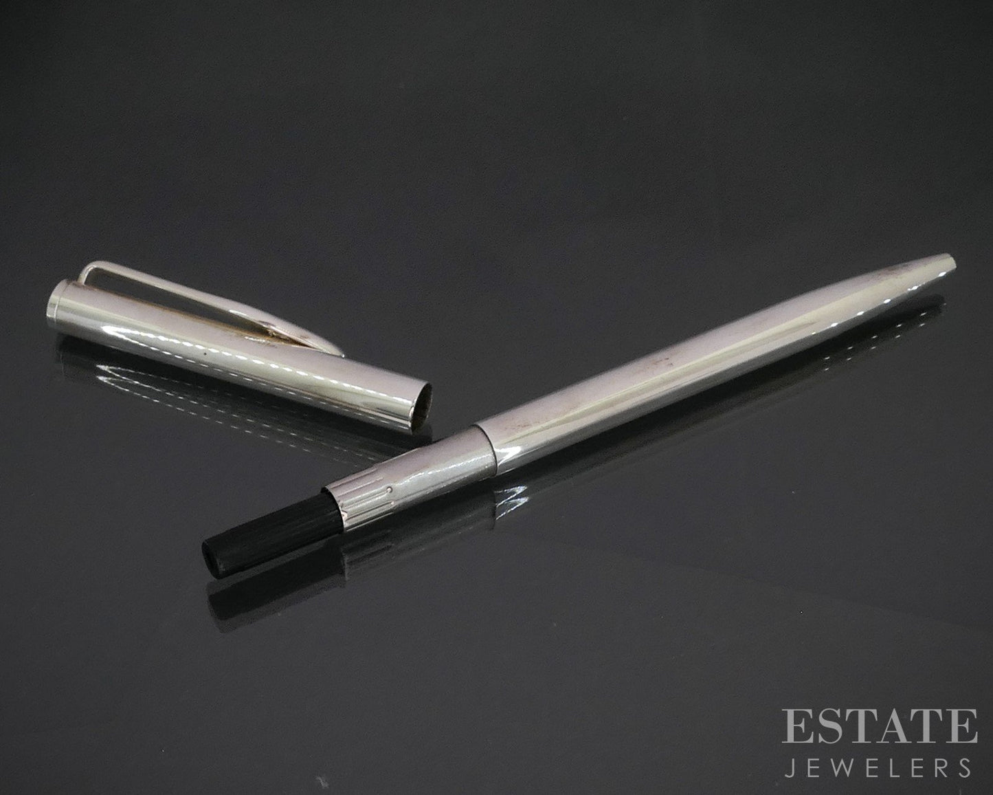 Sterling Elsa Peretti Tiffany & Co. Bean Ballpoint Pen 20g p15411