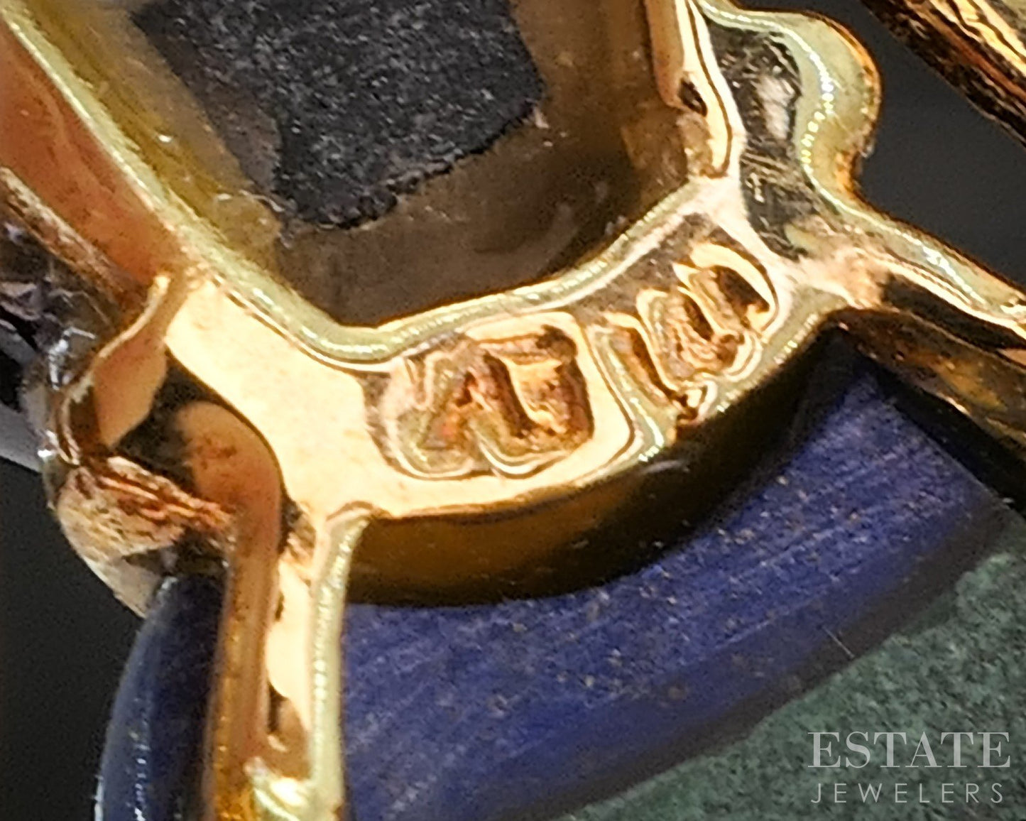 14k Yellow Gold Asch Grossbardt Multi Gem Bee Pin Brooch 7.5g p92584