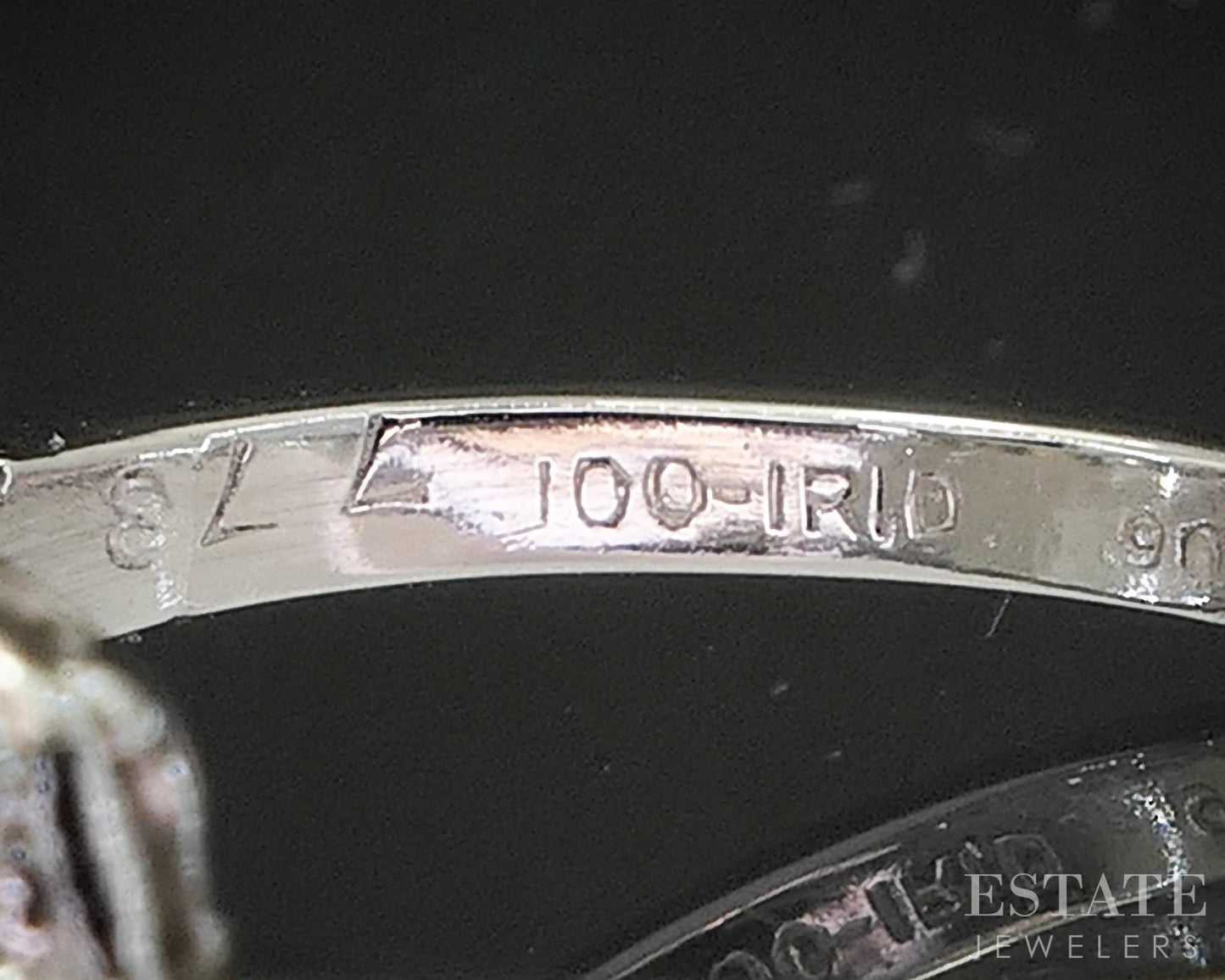 Vintage Platinum Natural .60ctw Diamond Ladies Band Ring 3.4g p15553