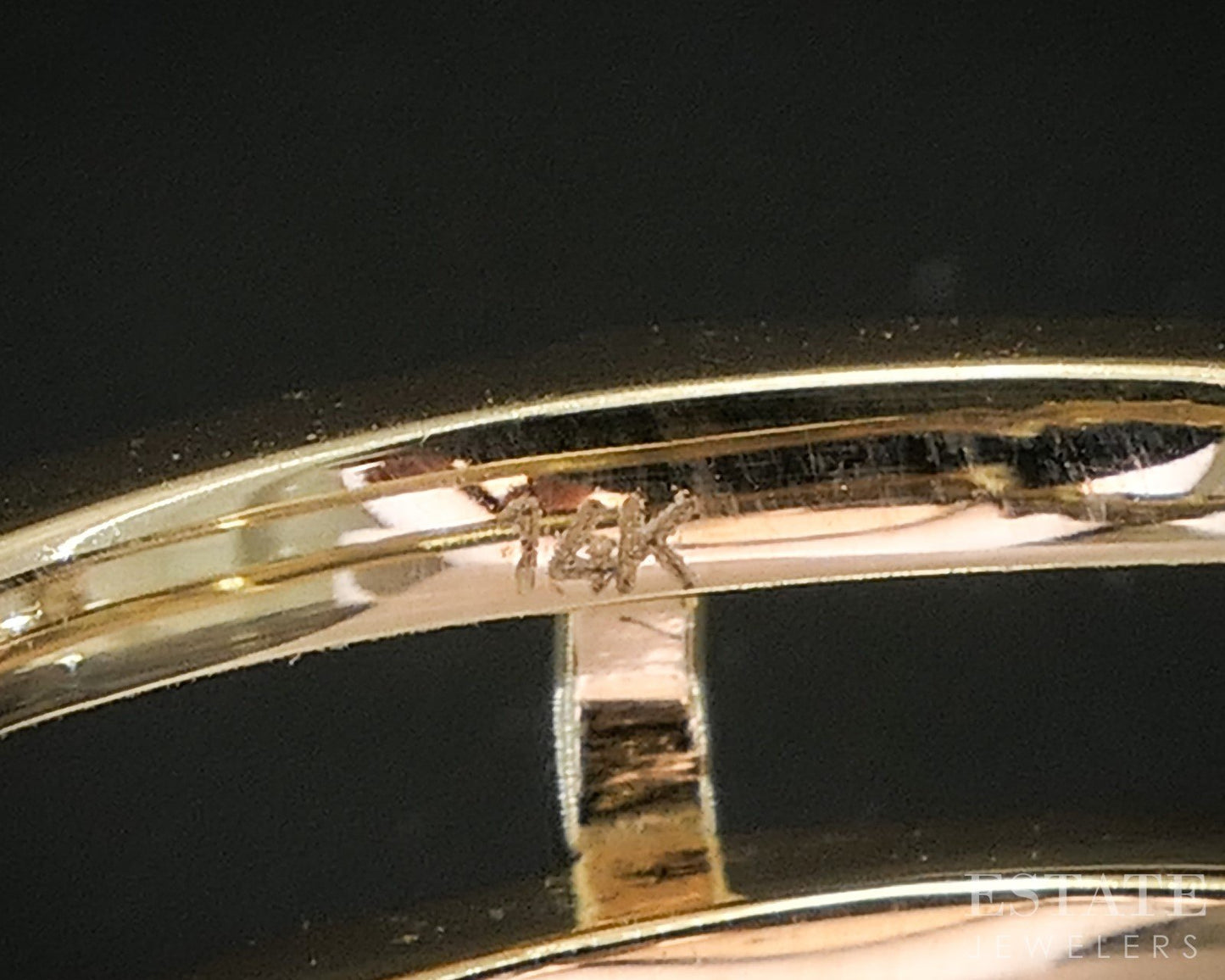 14k Yellow Gold Natural .24ctw Diamond Ladies Wedding Jacket 3.3g p15994