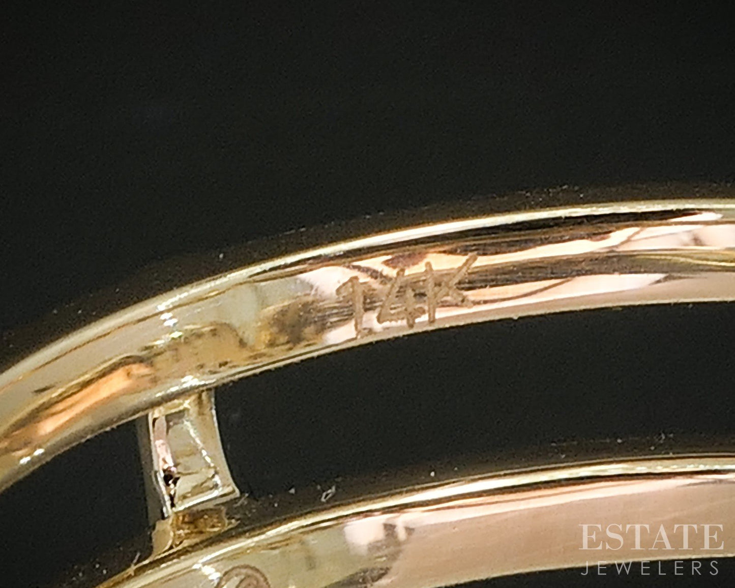 14k Yellow Gold Natural .31ctw Diamond Ladies Wedding Jacket 3.6g p16009