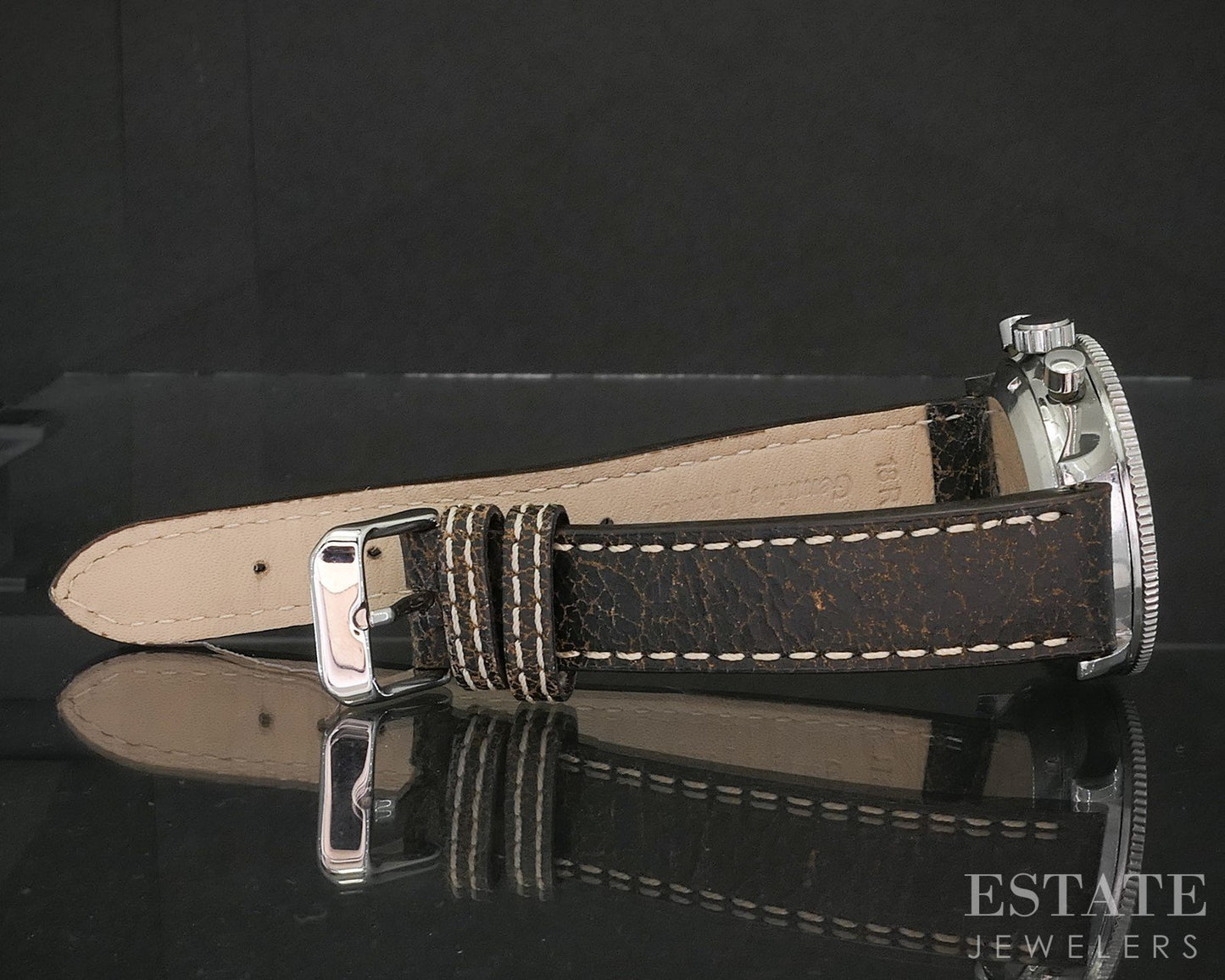 Vintage Baylor Chronograph Ref. 1079 Landeron 349 A-Team Hannibal Watch p16300