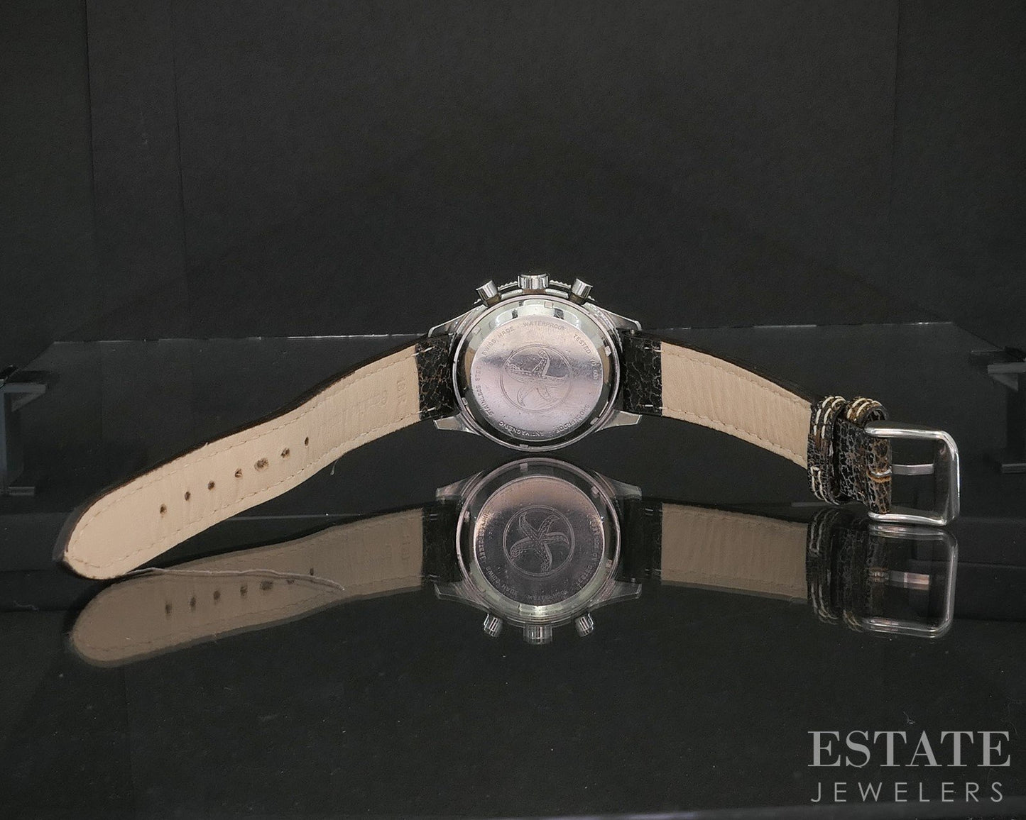 Vintage Baylor Chronograph Ref. 1079 Landeron 349 A-Team Hannibal Watch p16300