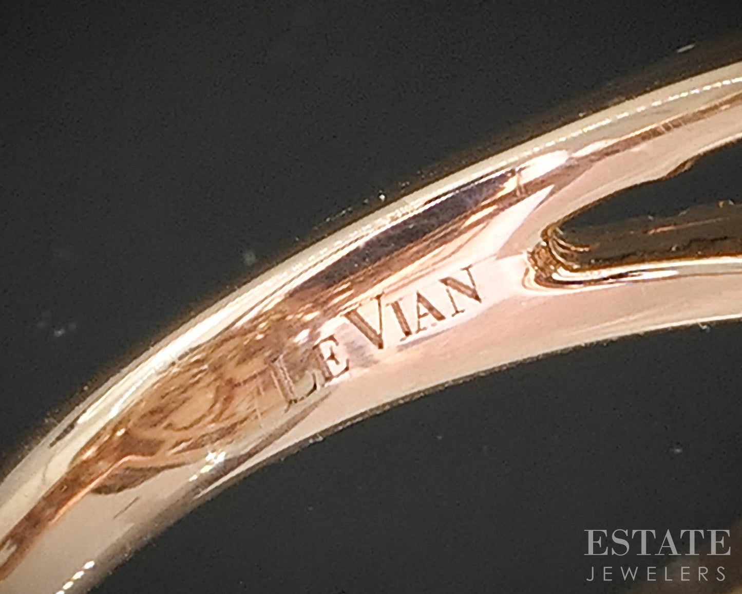 14k Strawberry Gold LeVian Natural Neopolitan Opal & Diamond Ring 8.1g p16237