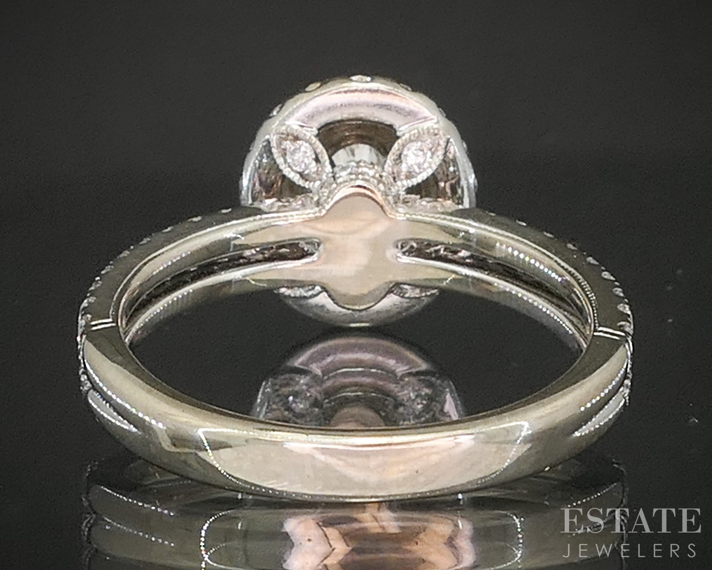 14k White Gold Natural 1.75ctw Diamond Neil Lane Halo Engagement Ring 5g p16276