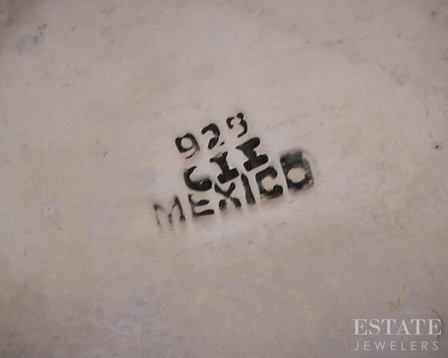 Vintage Sterling Mexico CII Natural Turquoise Large Necklace 74.5g p18647