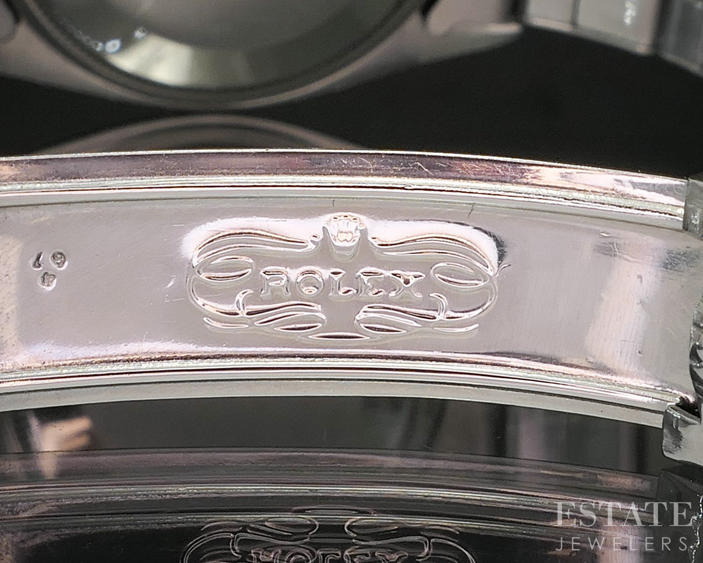 1966 Rolex Oyster Perpetual Date 1500 Rivet Bracelet Mens Watch p14931