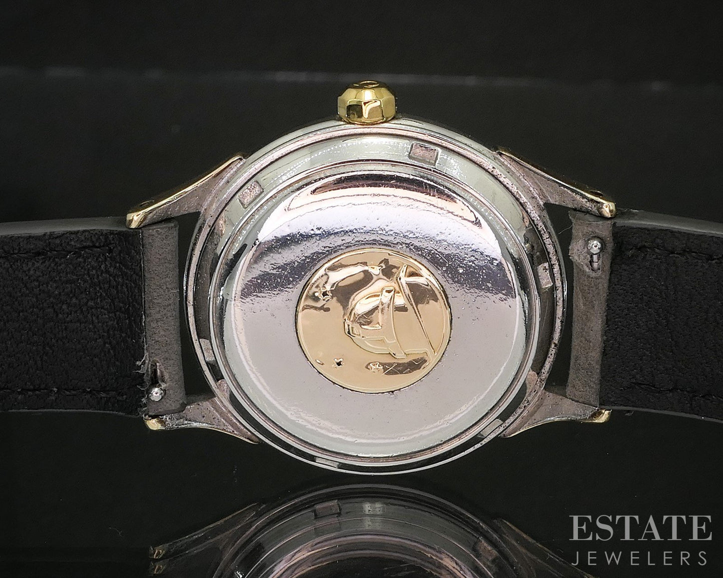 Vintage 1950 Omega Constellation Pie Pan Gold Capped Cal. 352 Mens Watch p15117