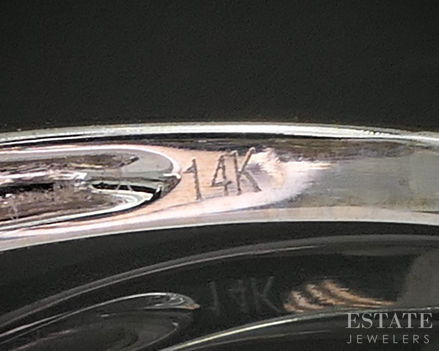 14k Vanilla Gold LeVian Natural .50ctw Diamond Engagement Ring 3.3g p15751