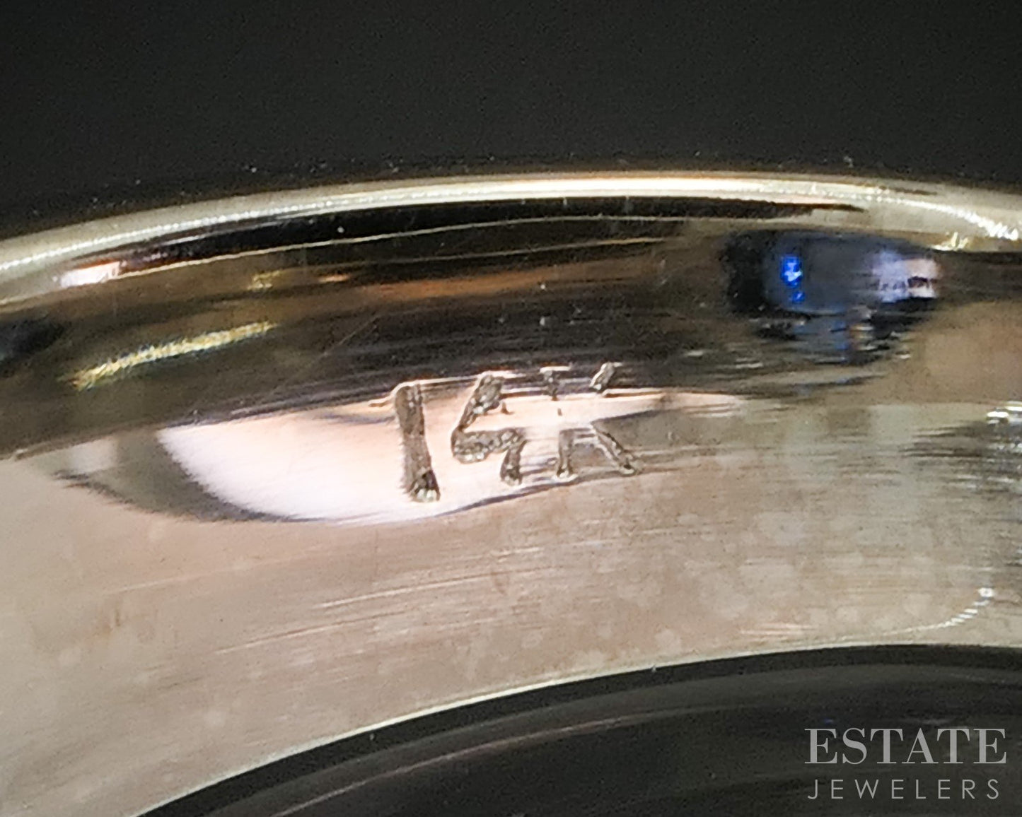 14k White Gold Unheated Madagascar Natural Blue Sapphire Band Ring 13.5g p19097