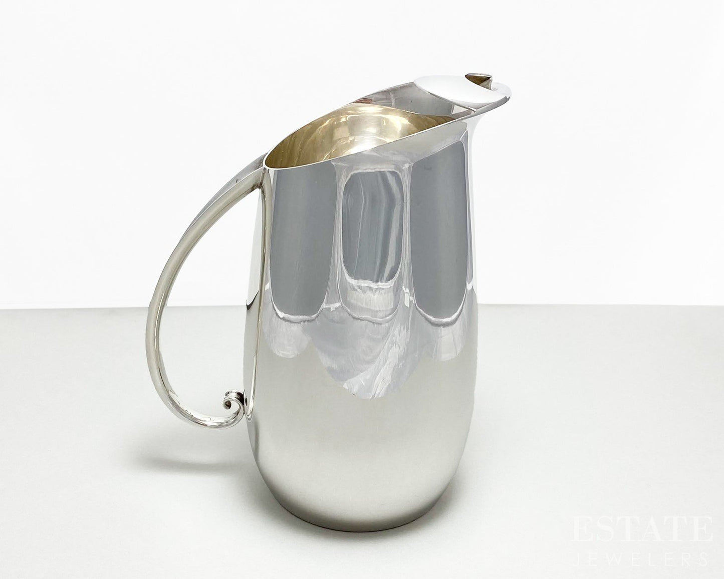 Sterling Silver Tiffany & Co. Modernist 23354 8" Cocktail Pitcher 698g p18860