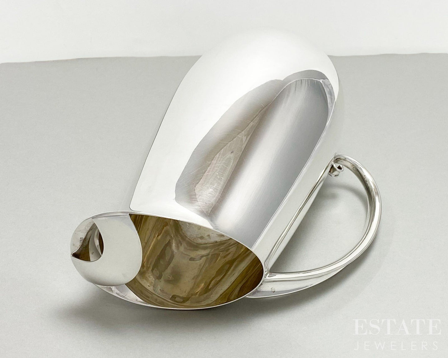 Sterling Silver Tiffany & Co. Modernist 23354 8" Cocktail Pitcher 698g p18860