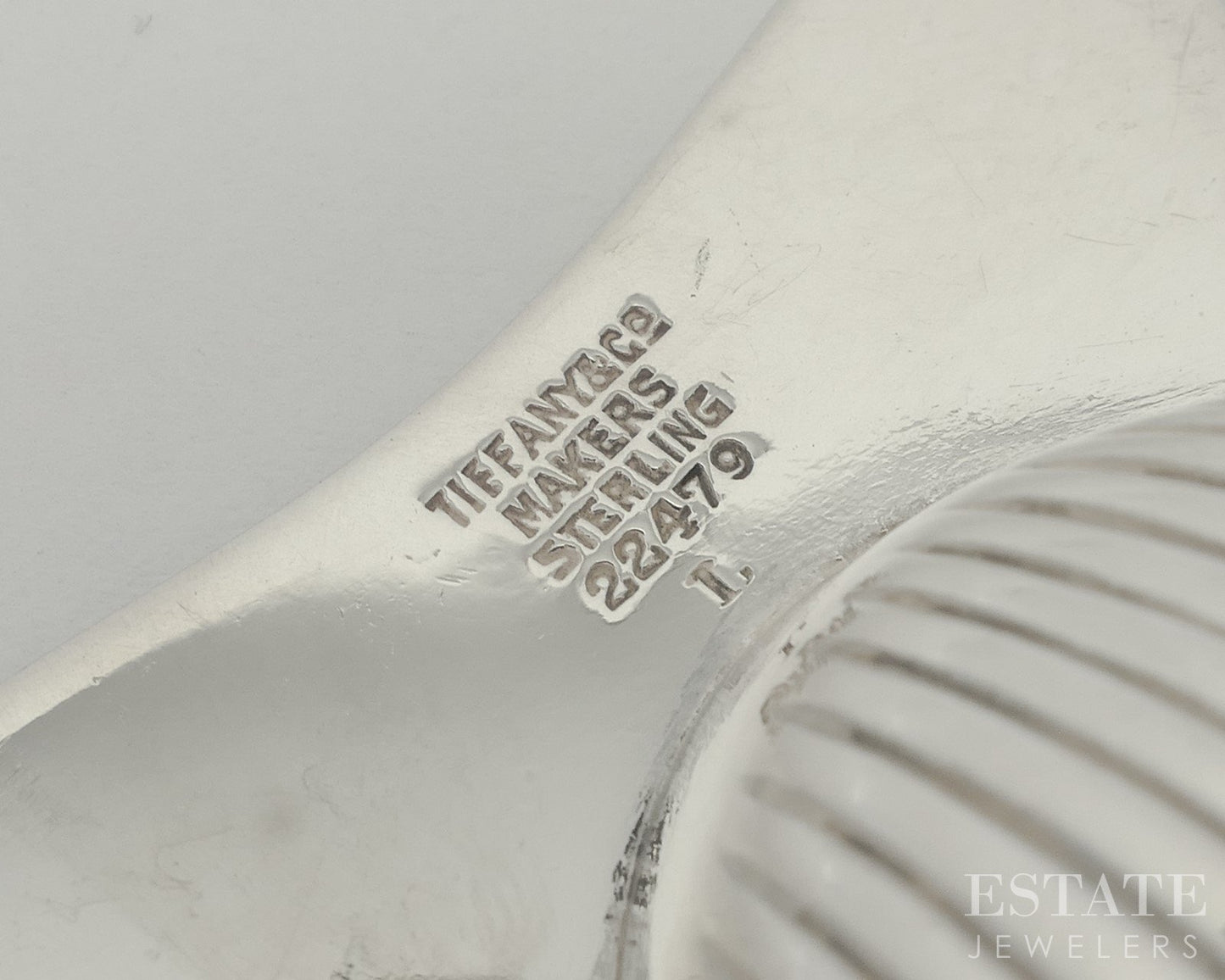 Sterling Tiffany & Co. Makers 22479 Shell Footed Dish 35g p18858