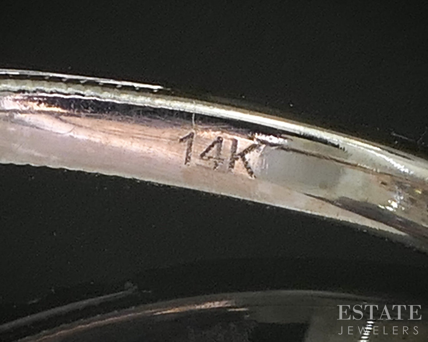 14k White Gold Pear Natural .88ctw Diamond Halo Engagement Ring 3.3g p19111