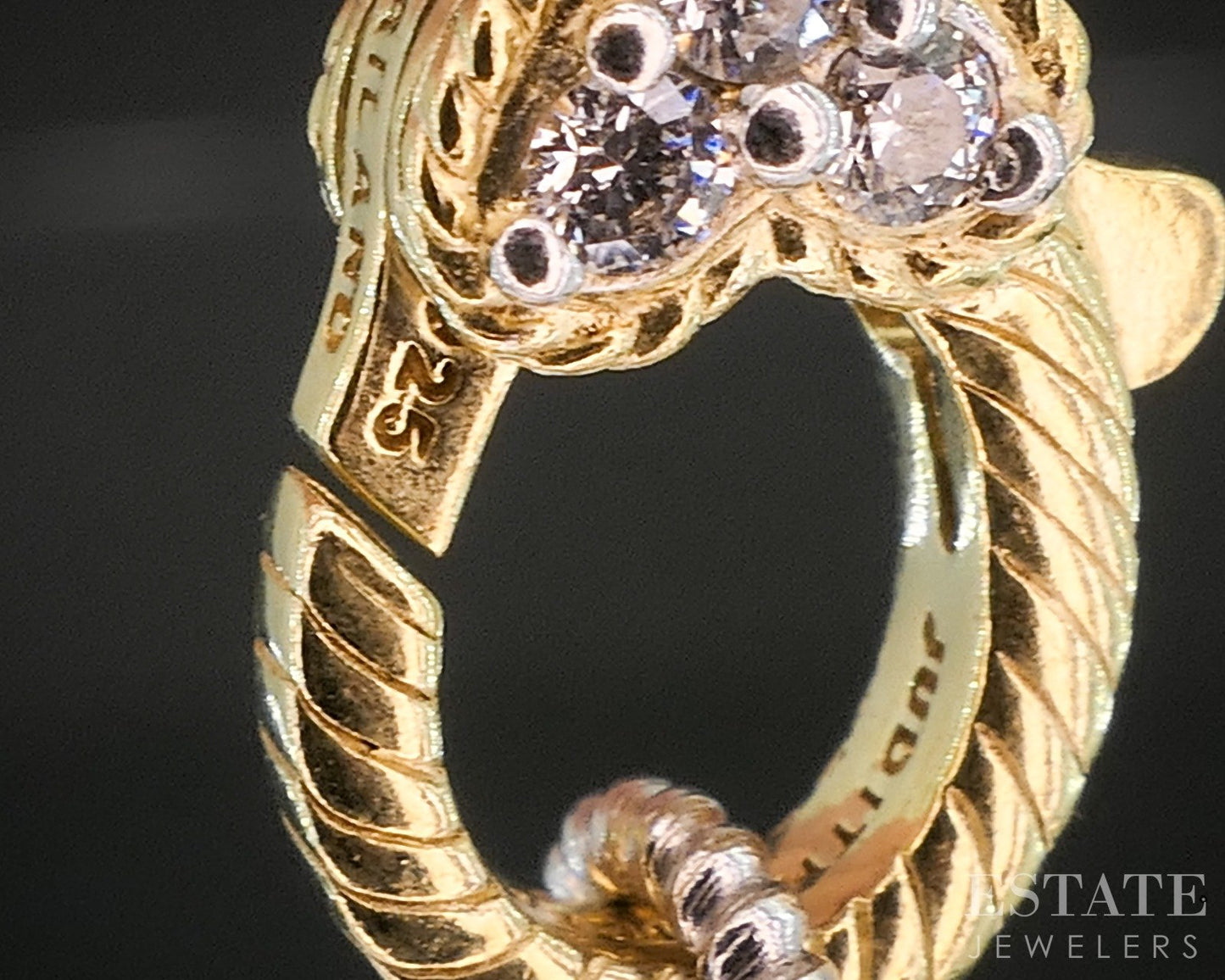 Sterling Judith Ripka CZ Cable Cable Chain Necklace 20.7g 36"L p19875