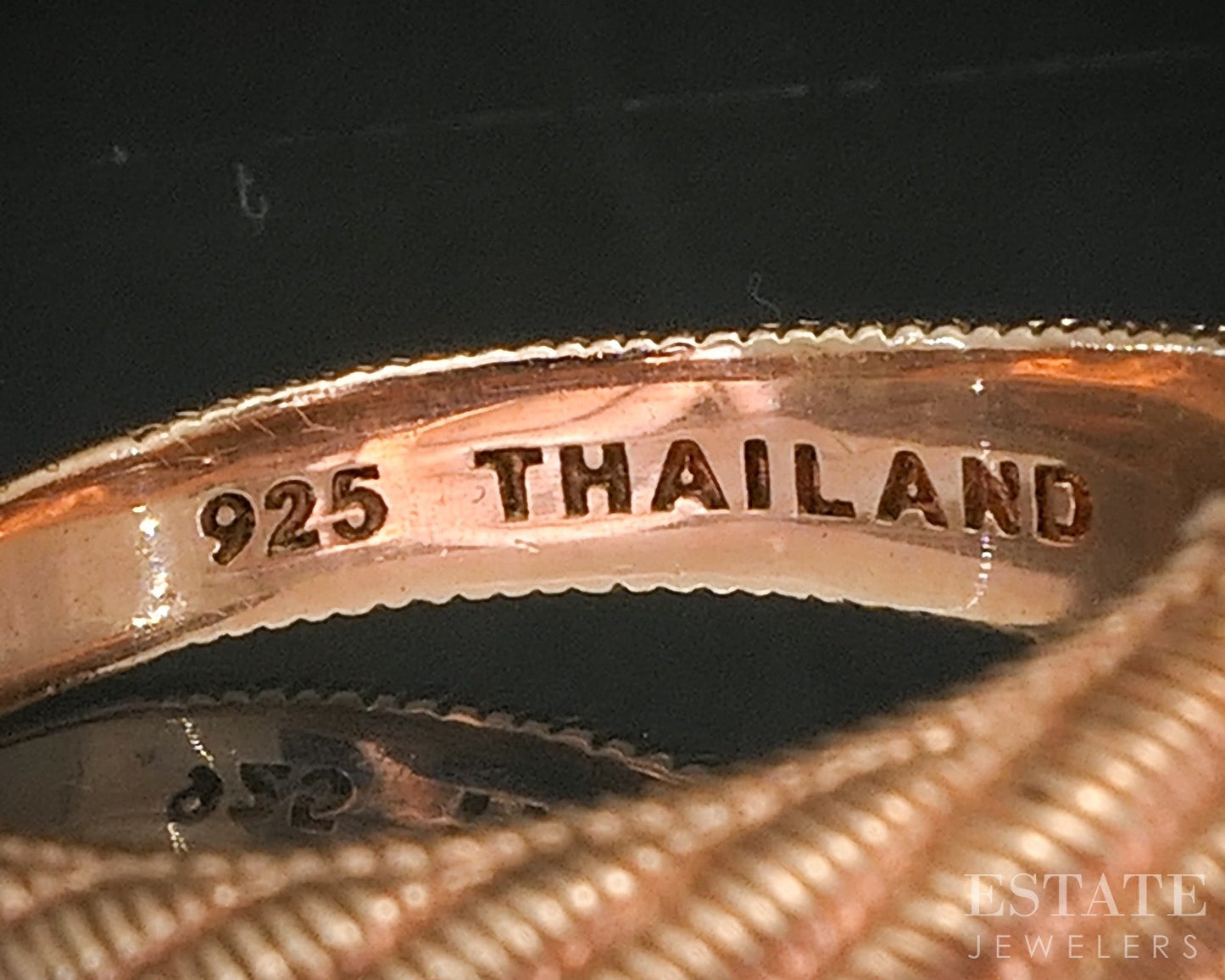 Sterling Silver Judith Ripka Natural Amethyst Cable Ladies Ring 8.3g p19979