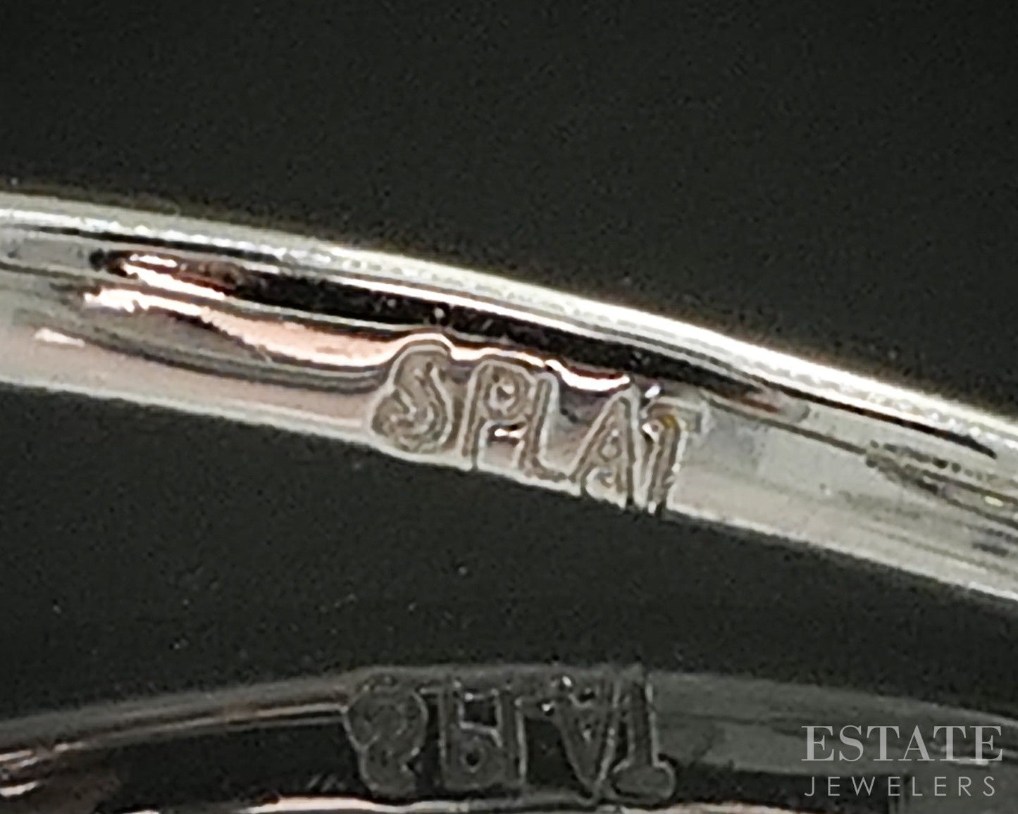 Platinum Round Natural .84ctw Diamond Halo Engagement Ring 4.1g p18746