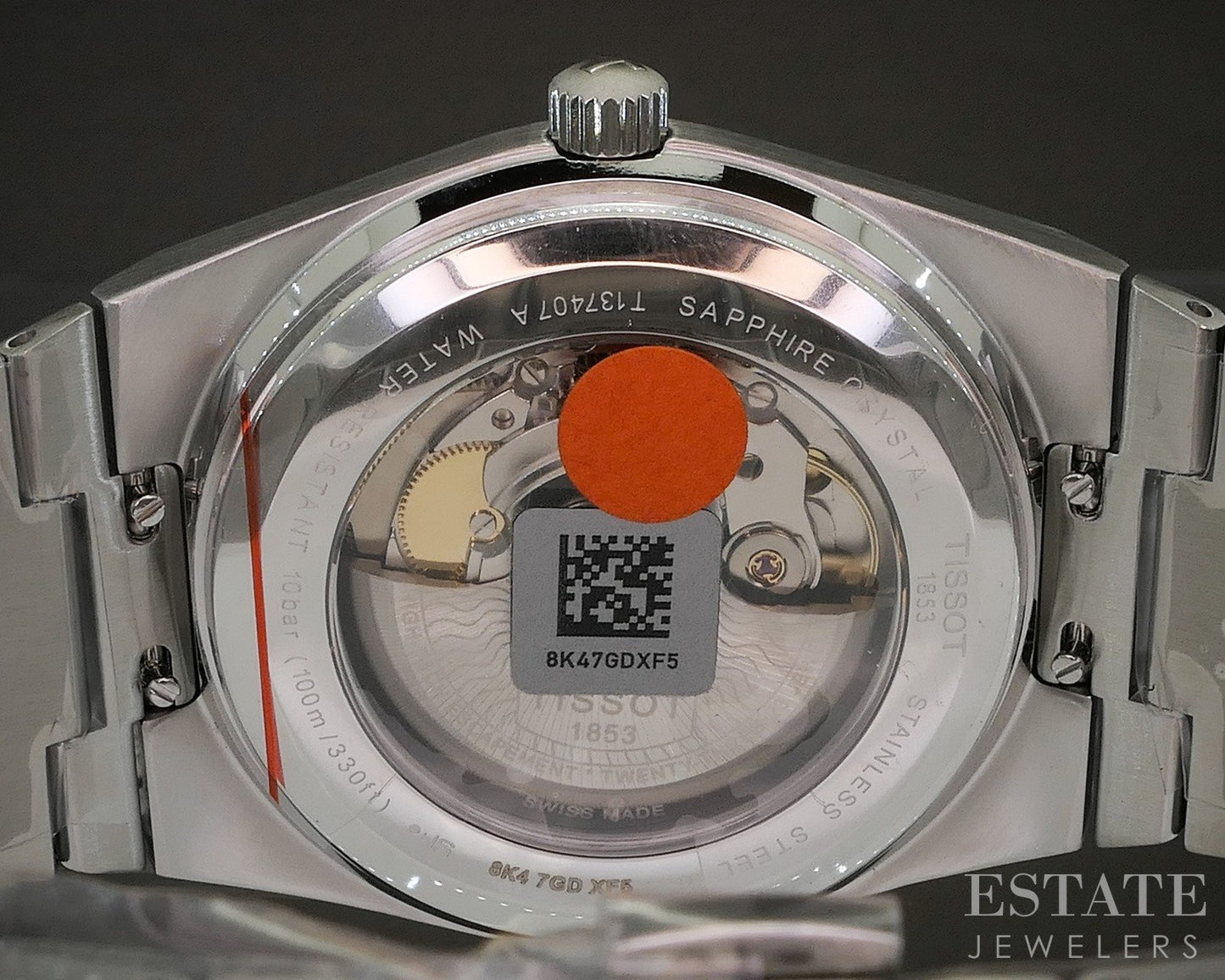 Tissot PRX Powermatic 80 Stainless Automatic Black Mens Watch p17589