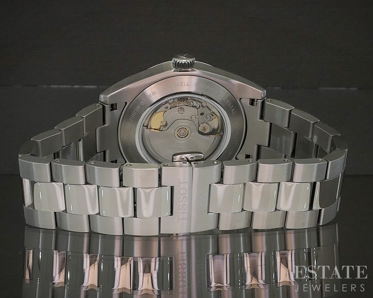 Tissot Silicium Powermatic 80 Stainless Automatic Green Mens Watch p17143