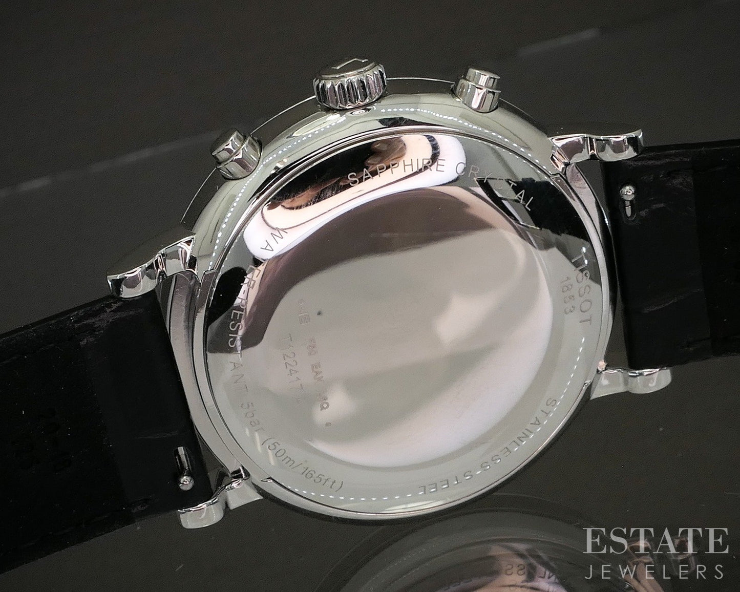 Tissot Carson Premium Stainless White Chronograph Mens Watch p17140