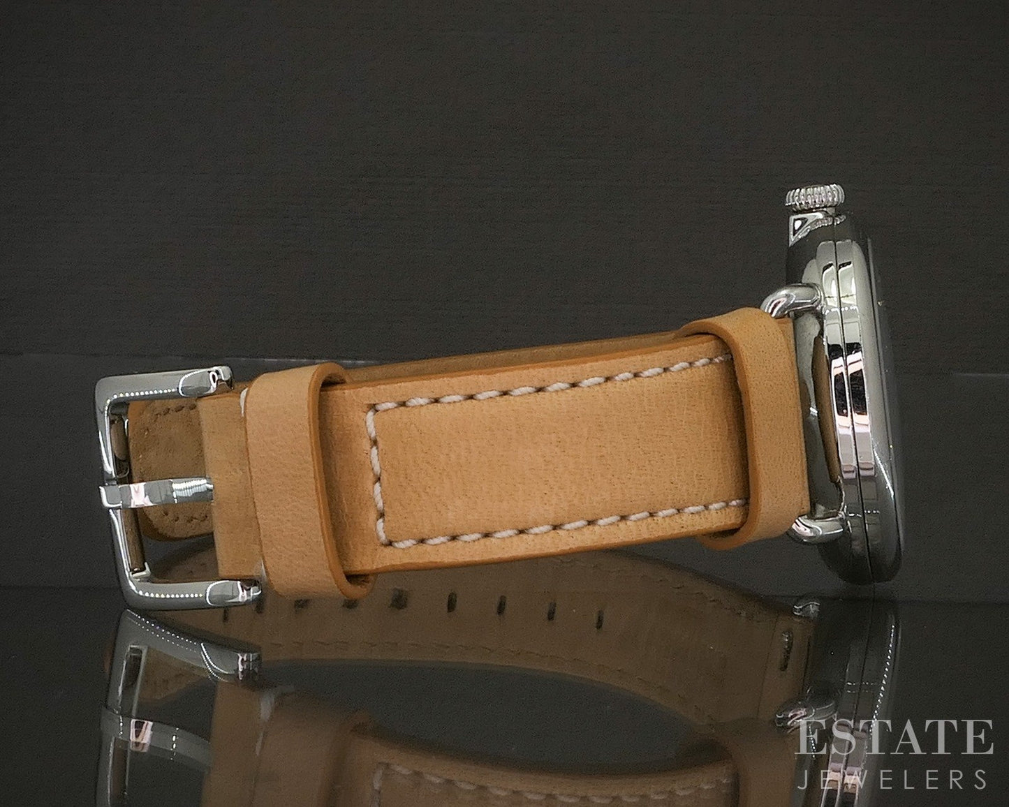 Shinola Runwell 41mm Stainless Steel Brown Strap Mens Watch p17141