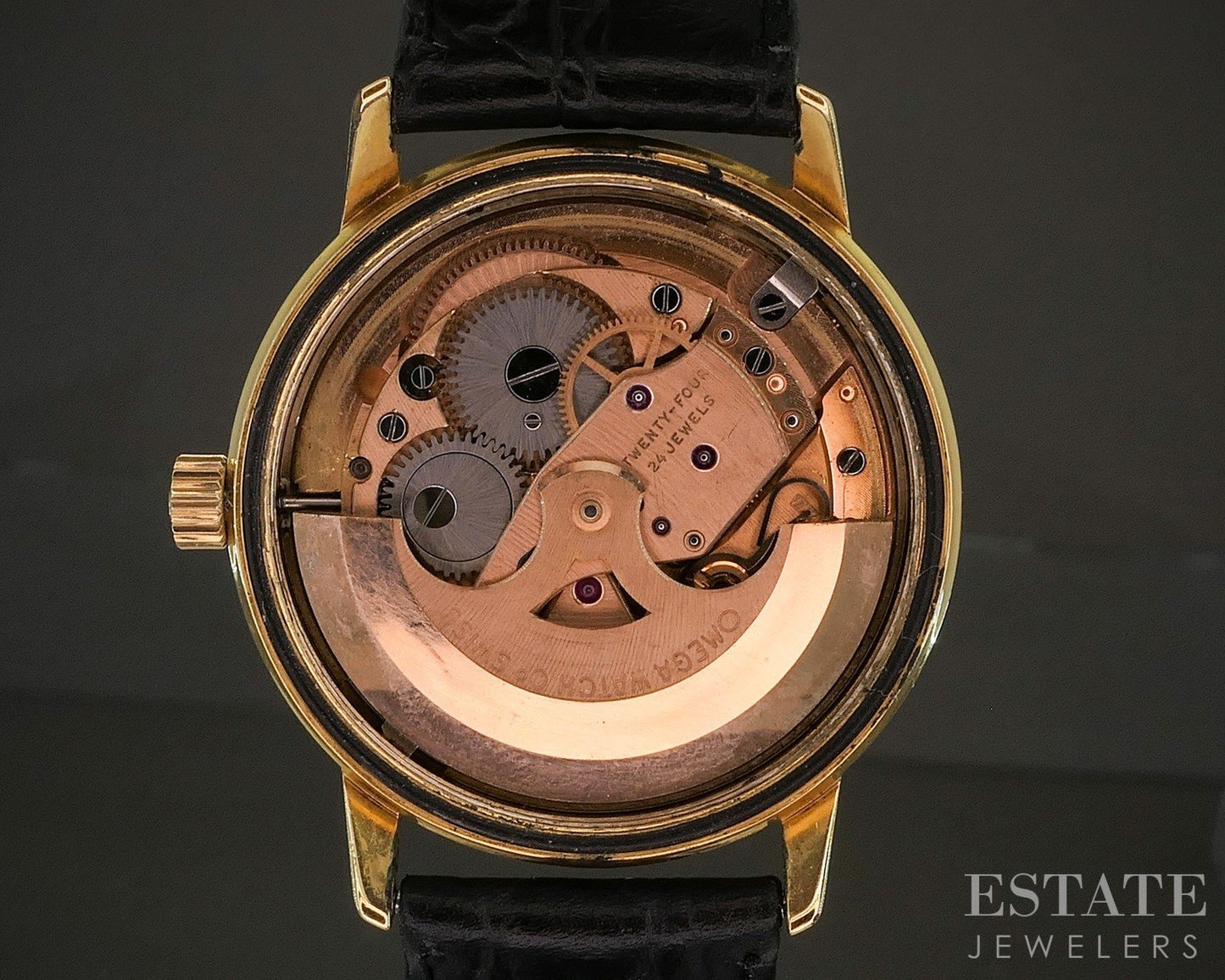 Vintage 1963 Omega Seamaster Automatic Gold Tone Cal. 552 Mens Watch p21165