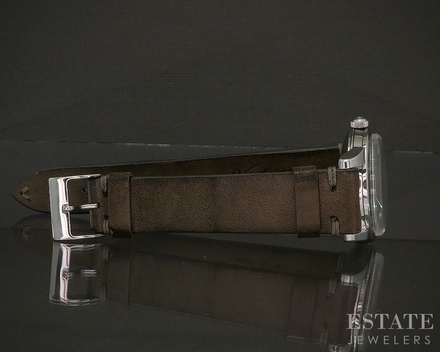 Vintage 1954 Omega Seamaster Calendar Stainless Cal. 355 Mens Watch p20232