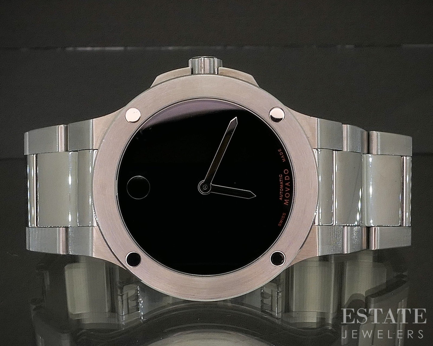 Movado Extreme Red Label 12.1.14.1053 Bracelet Mens Watch p21935