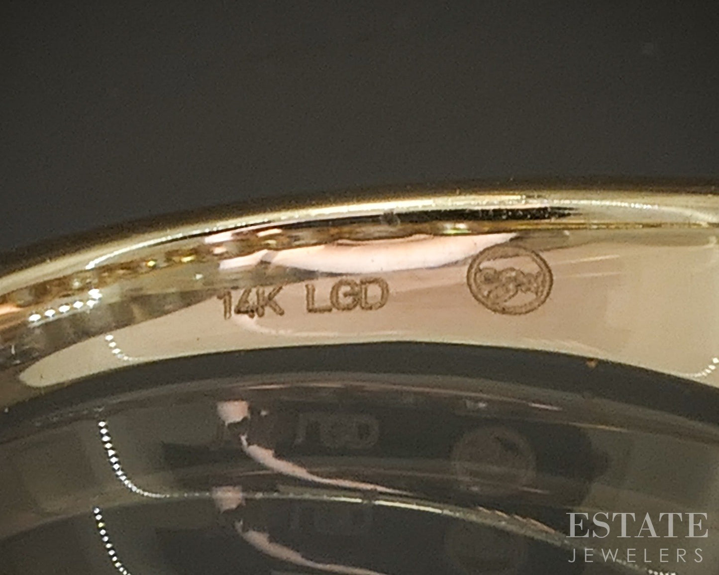 14k Yellow Gold 1.03ctw Lab Emerald-Cut Diamond Wedding Band p22538