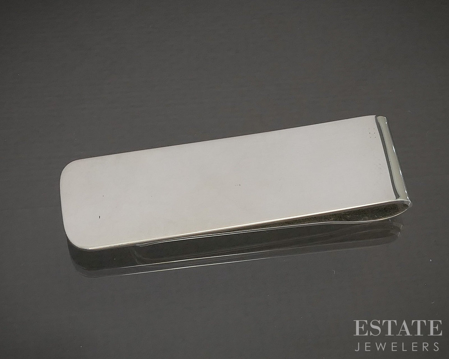 Sterling Silver Tiffany & Co. Classic Mens Money Clip 17.3g p18705