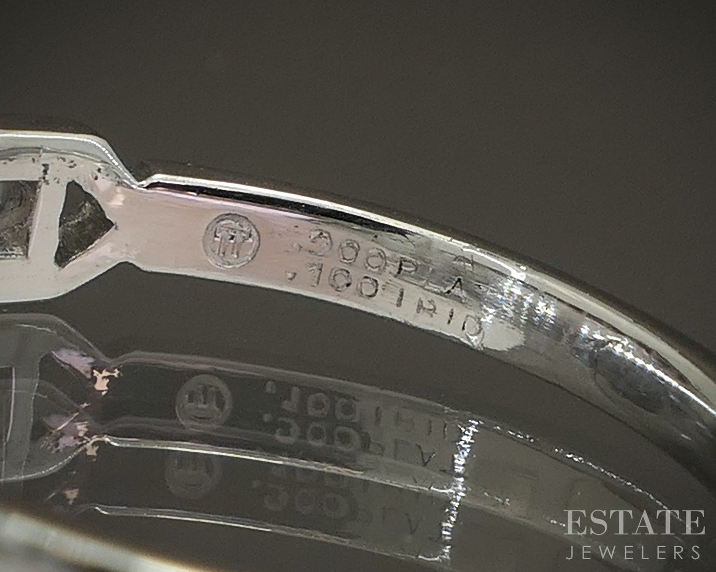 Antique Platinum Single Cut Natural .09ctw Diamond Ladies Wedding Band p18473