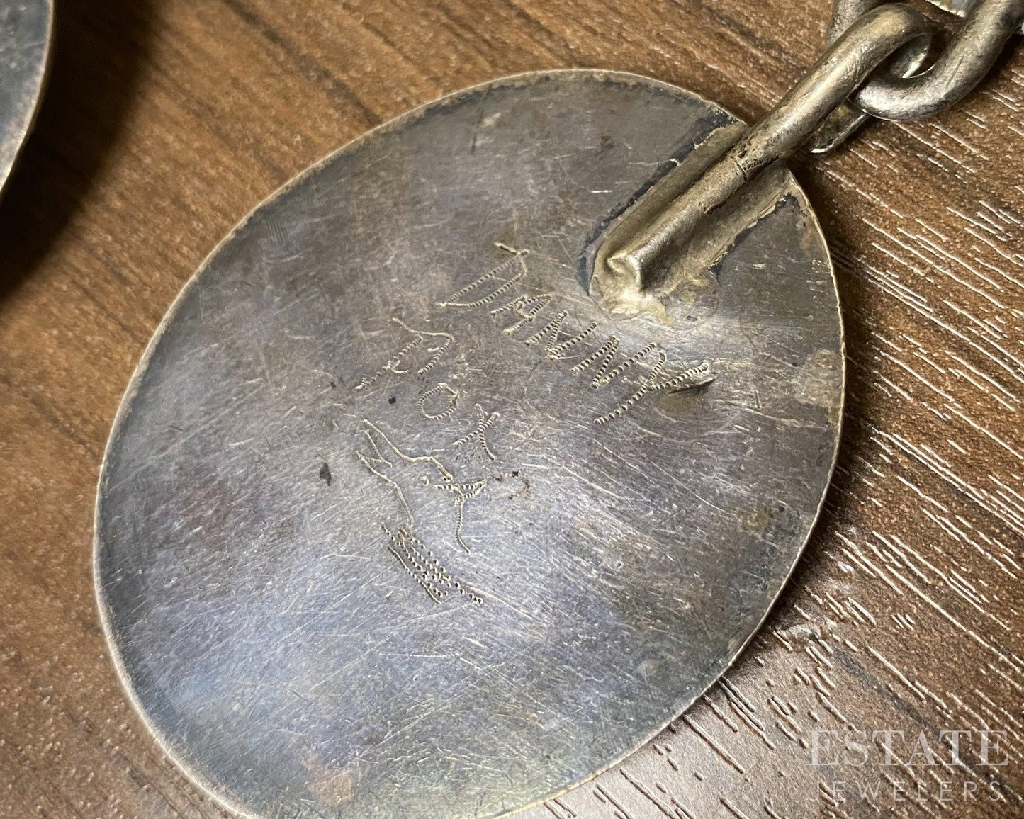 GIANT Sterling MOP Navajo Signed Danny Pox Squash Blossom Necklace 665g p20662