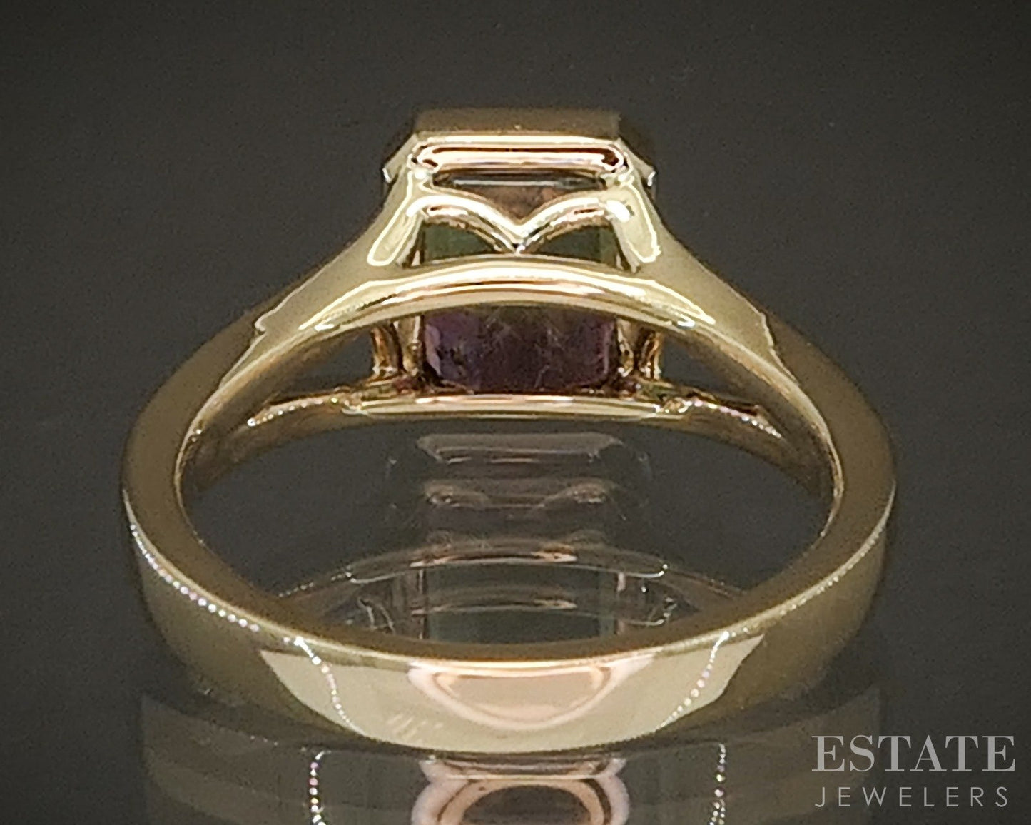 New 14k Yellow Gold 1.98ct Watermelon Tourmaline Solitaire Ring p23502
