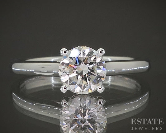 Estate Jewelers "Elizabeth" Solitaire Round Diamond Engagement Ring p23496