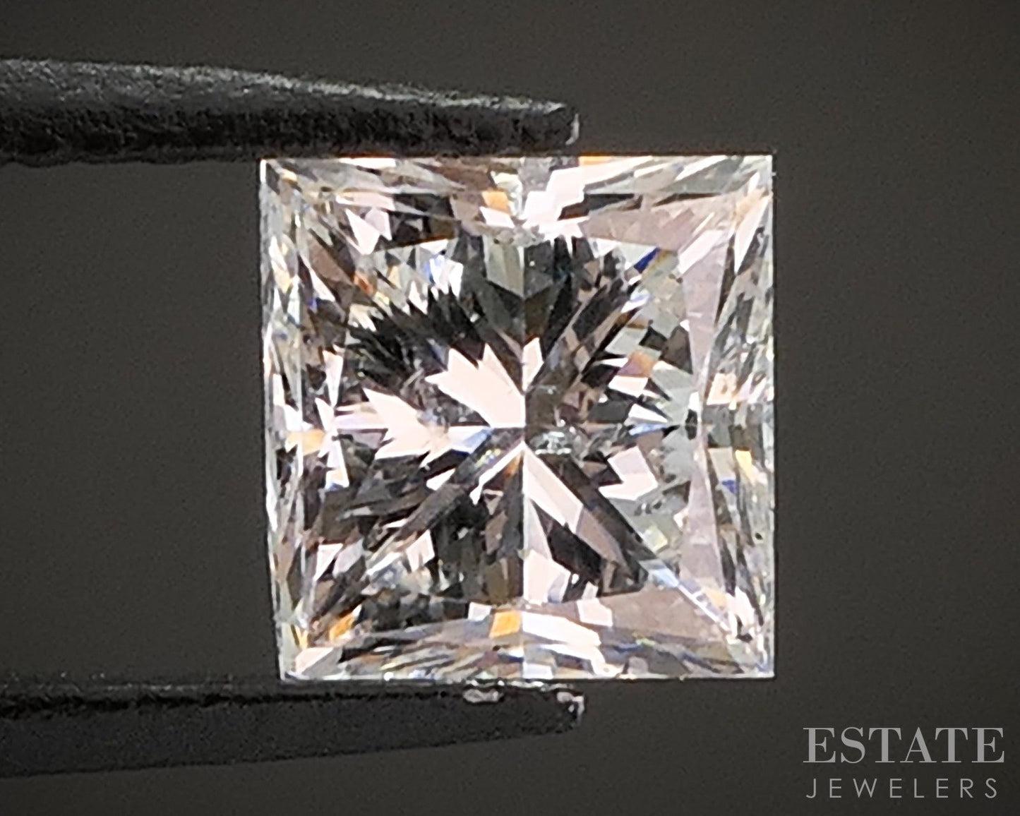 Loose 1.02ct Princess Cut Natural Diamond I1/H p21735
