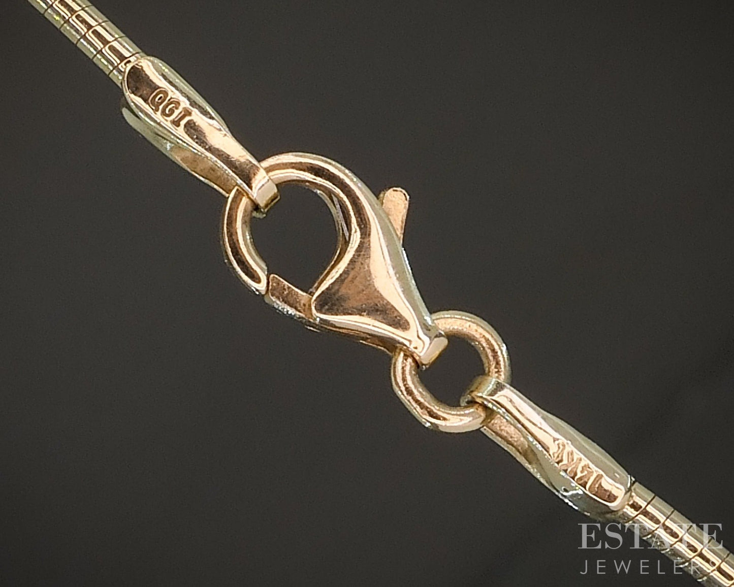 14k Yellow Gold 1.3mm Wire Snake Chain Ladies Necklace 7.0g 16"L p21175