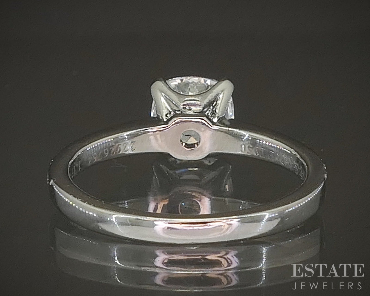 Platinum Tiffany & Co. Novo Cushion 1.11ct Diamond Engagement Ring p22708