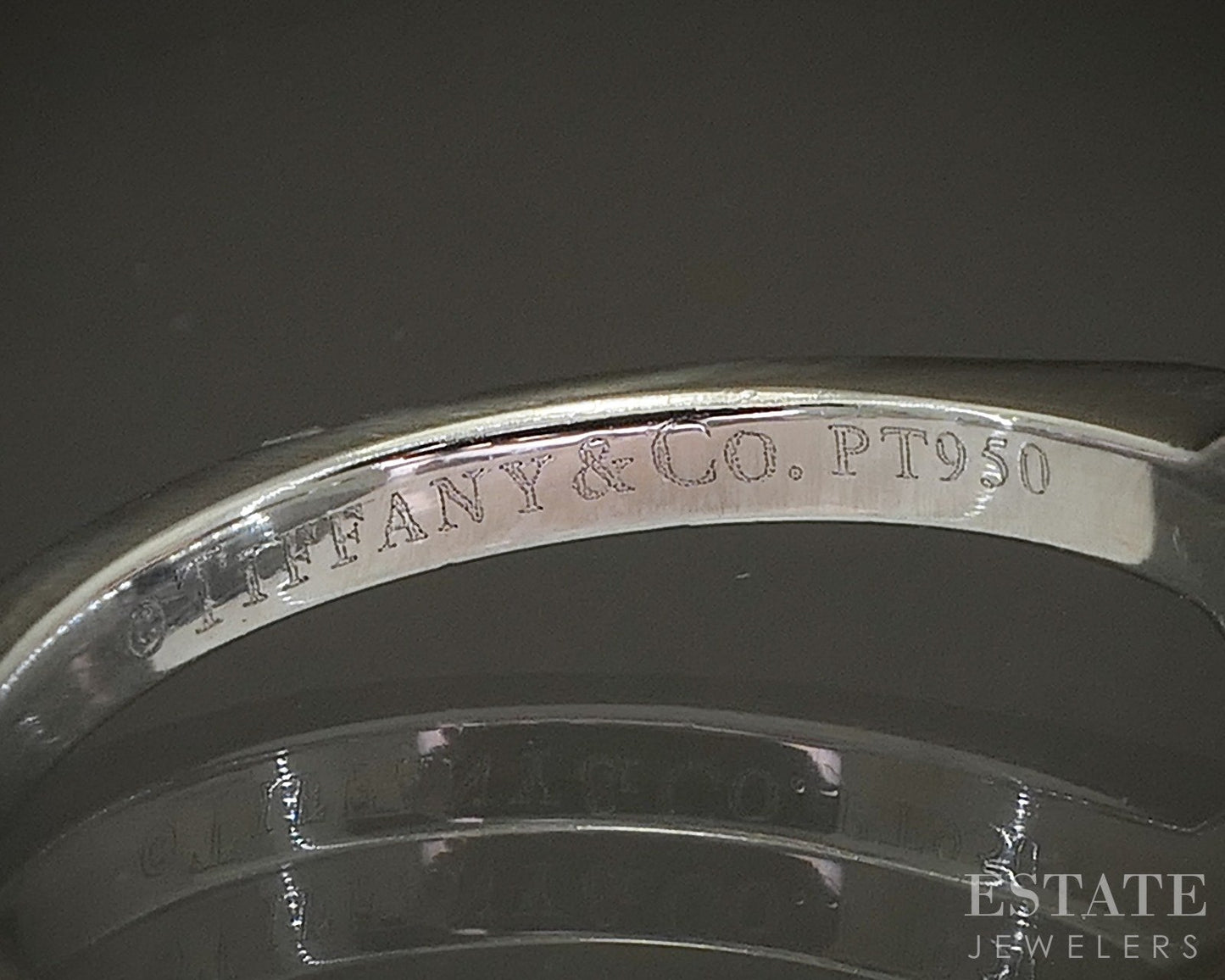Platinum Tiffany & Co. Novo Cushion 1.11ct Diamond Engagement Ring p22708