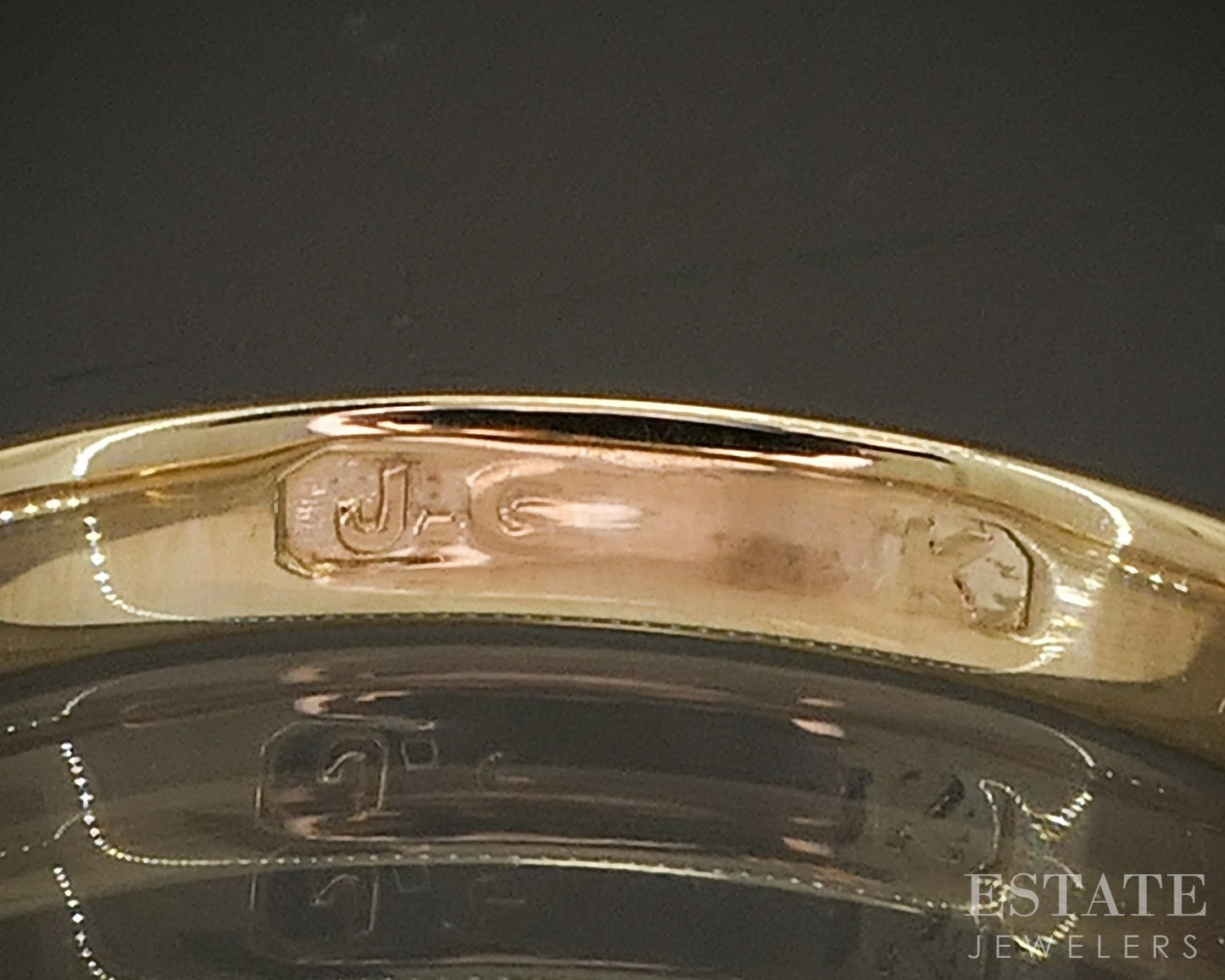Antique 18k Yellow Gold 2.7mm Smooth Wedding Band 2.5g p18222b